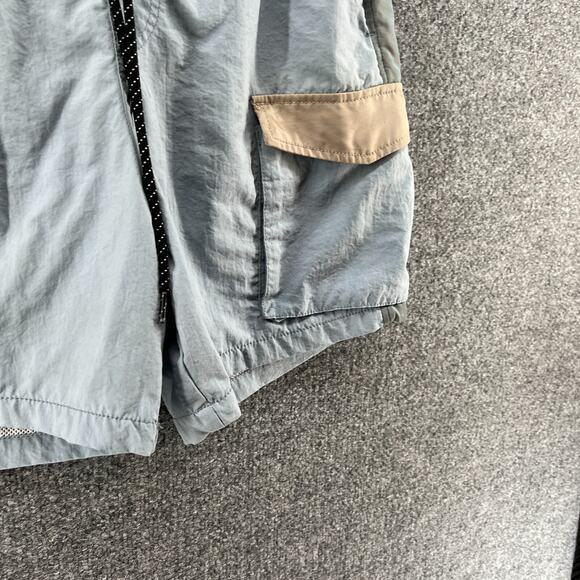 Pacsun Swim Trunks Board Shorts Mens Medium Blue Comfort Beach Stretch Lined - Picture 3 of 8